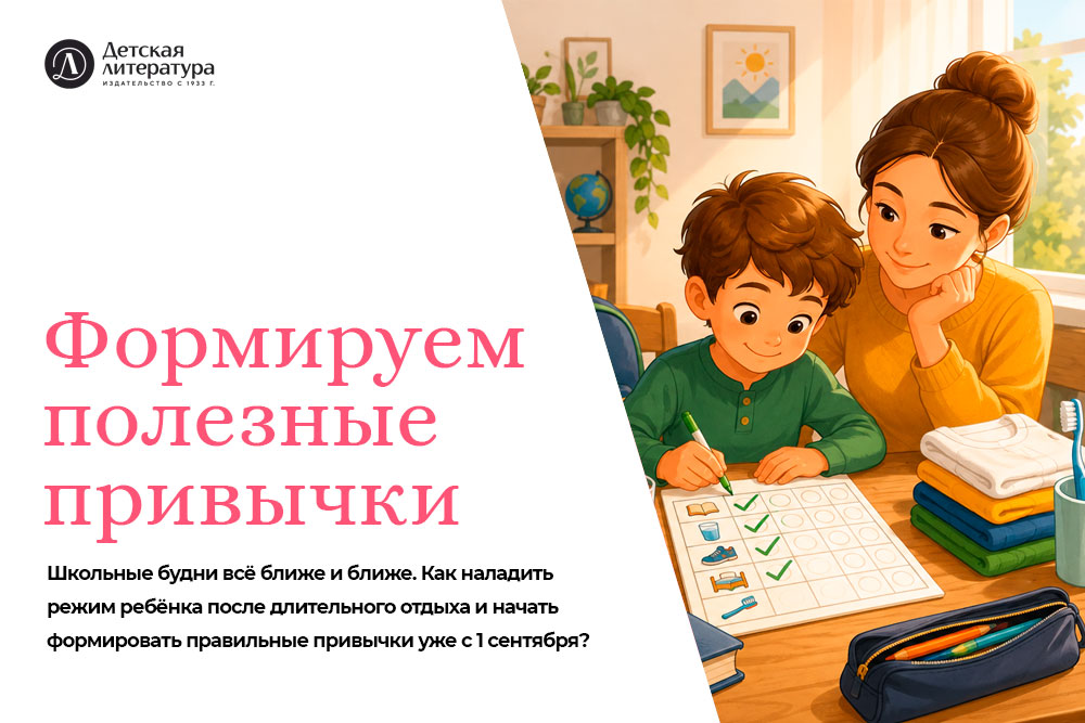 Статья: "Формируем правильные привычки" - Издательство «Детская литература»