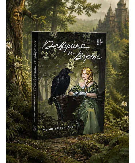 Детская книга "Кравцова. Девушка и Ворон" - 470 руб. Серия: МАРАКУЙЯ (Young Adult), Артикул: 5401008