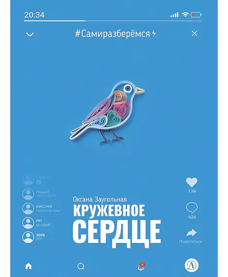Детская книга "Заугольная. Кружевное сердце" - 650 руб. Серия: Книги Детской литературы, Артикул: 5400816
