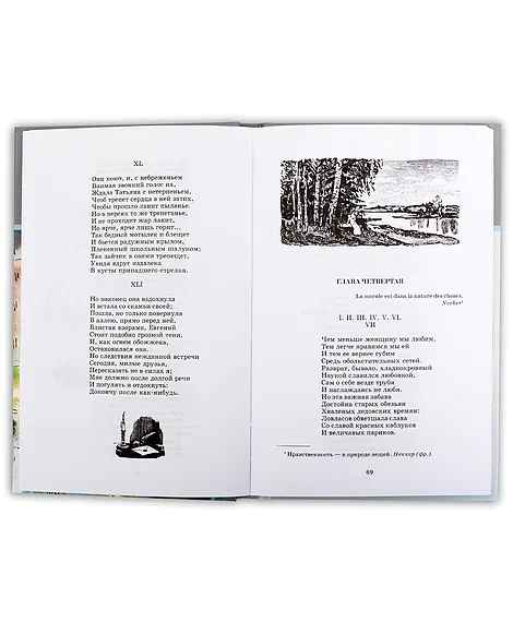 Детская книга "ШБ Пушкин. Евгений Онегин" - 470 руб. Серия: Школьная библиотека, Артикул: 5200150