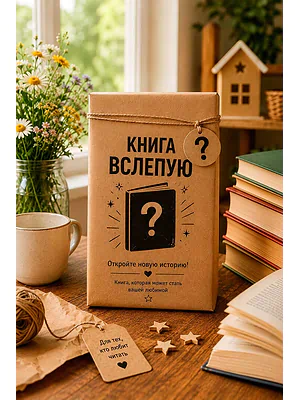 Детская книга "Книга ВСЛЕПУЮ" - 200 руб. Серия: МАРАКУЙЯ (Young Adult), Артикул: 5900156