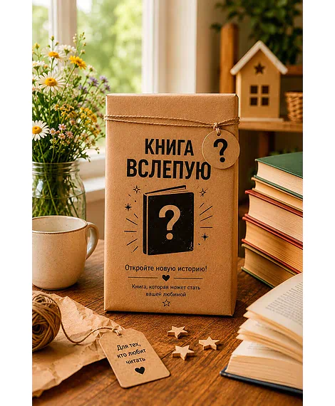 Детская книга "Книга ВСЛЕПУЮ" - 200 руб. Серия: МАРАКУЙЯ (Young Adult), Артикул: 5900156