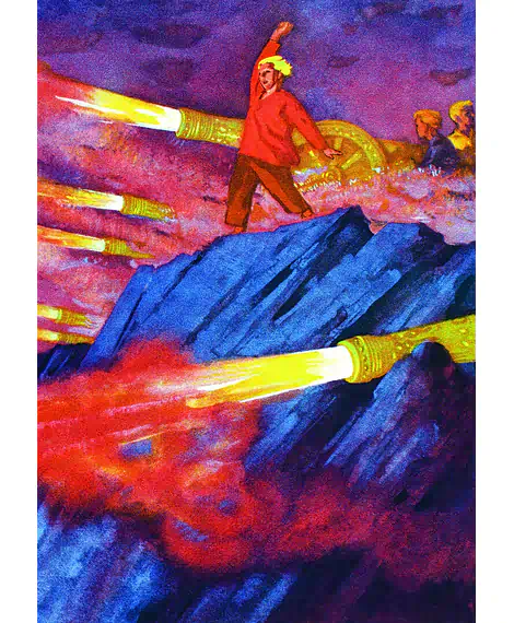 Детская книга "КзК Гайдар. Сказка о Военной тайне, о Мальчише-Кибальчише и его твердом слове" - 390 руб. Серия: Книга за книгой , Артикул: 5400543