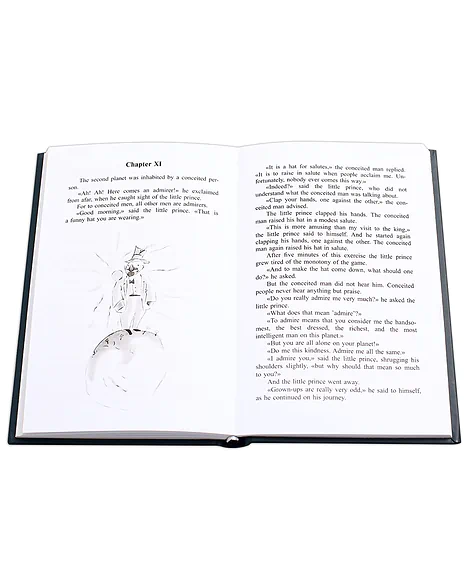 Детская книга "БИ Сент-Экзюпери. Маленький принц (рус и англ яз)" - 520 руб. Серия: Билингва , Артикул: 5400306