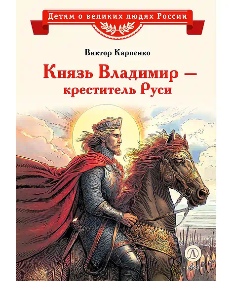 Детская книга "ВЛР Карпенко. Князь Владимир – креститель Руси" - 450 руб. Серия: Детям о великих людях России , Артикул: 5800513