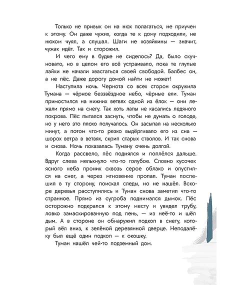 Детская книга "Туисова. Пес Туман и лучший Новый год" - 660 руб. Серия: Время сказок, Артикул: 5400471