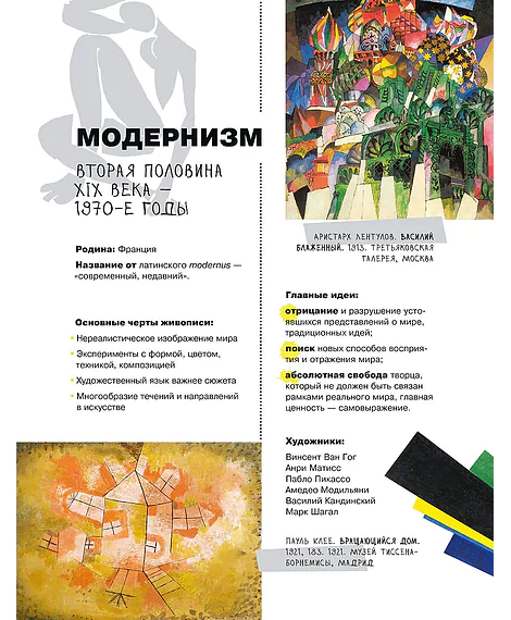 Детская книга "Азбука живописи. Эпохи. Стили. Течения." - 790 руб. Серия: Просто об искусстве, Артикул: 5900087