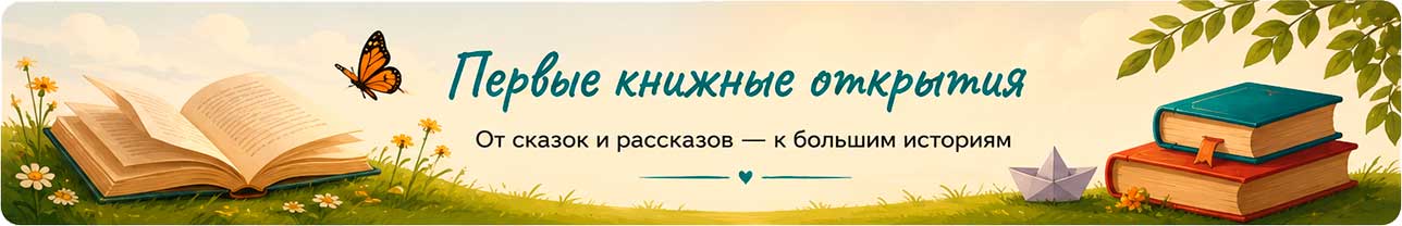 Первые книжные открытия
