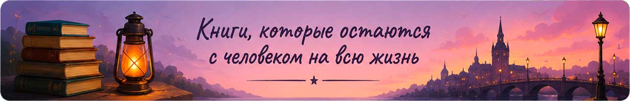Книги, которые остаются с человеком на всю жизнь