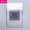 Детская книга "3D стикер «Ask me about my books»" - 110 руб. Серия: МАРАКУЙЯ (Young Adult), Артикул: 00000027