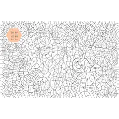 Детская книга "Зенюк. Про Федю, Васю и Тосю. Раскраска по номерам" - 309 руб. Серия: У нас в Котофеевке, Артикул: 5508017