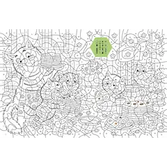 Детская книга "Зенюк. Времена года. Раскраска по номерам" - 309 руб. Серия: У нас в Котофеевке, Артикул: 5508018