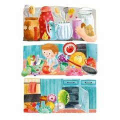 Детская книга "Абишова. Приключения кастрюльки Пэнни" - 653 руб. Серия: Время сказок, Артикул: 5400469