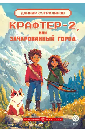 Детская книга "Сугралинов. Крафтер-2 или Зачарованный город" - 470 руб. Серия: Метавселенные фэнтези, Артикул: 5400730