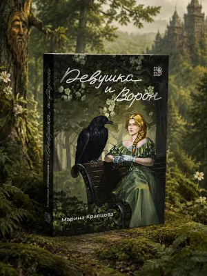 Детская книга "Кравцова. Девушка и Ворон" - 470 руб. Серия: МАРАКУЙЯ (Young Adult), Артикул: 5401008