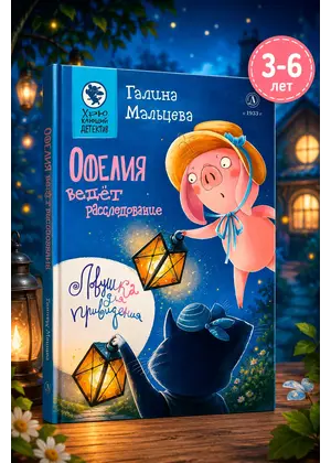 Детская книга "Мальцева. Офелия ведёт расследование. Ловушка для привидения" - 686 руб. Серия: Книжные новинки, Артикул: 5503313