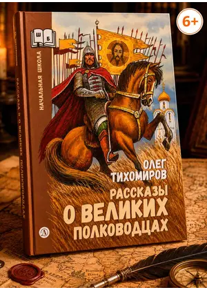 Детская книга "ШБн Тихомиров. Рассказы о великих полководцах" - 715 руб. Серия: Школьная библиотека, Артикул: 5240003