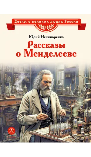 Детская книга "ВЛР Нечипоренко. Рассказы о Менделееве" - 869 руб. Серия: Детям о великих людях России , Артикул: 5800517