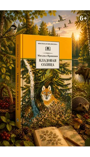 Детская книга "Пришвин. Кладовая солнца" - 458 руб. Серия: Школьная библиотека, Артикул: 5200180