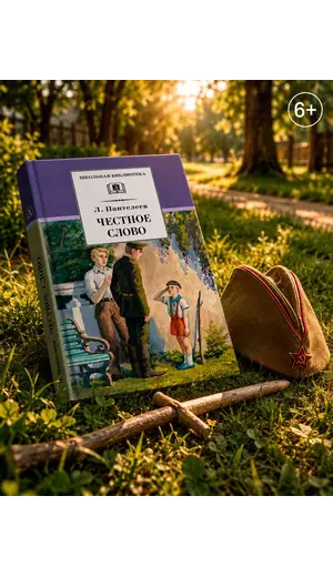 Детская книга "Пантелеев. Честное слово" - 469 руб. Серия: Школьная библиотека, Артикул: 5200100