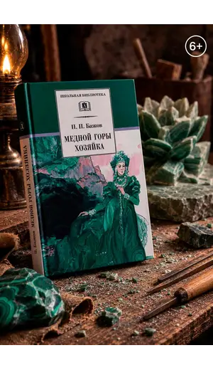 Детская книга "ШБ Бажов. Медной горы хозяйка" - 535 руб. Серия: Школьная библиотека, Артикул: 5200153