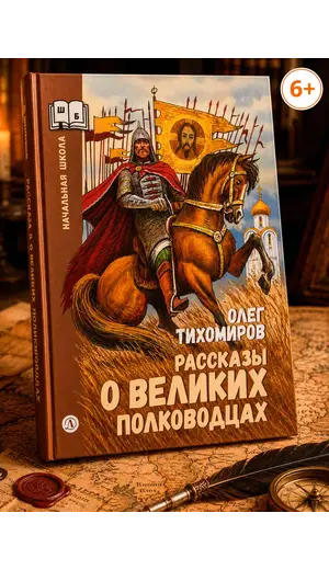 Детская книга "Тихомиров. Рассказы о великих полководцах" - 715 руб. Серия: Школьная библиотека, Артикул: 5240003