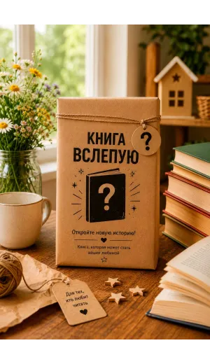 Детская книга "Книга ВСЛЕПУЮ" - 200 руб. Серия: МАРАКУЙЯ (Young Adult), Артикул: 5900156