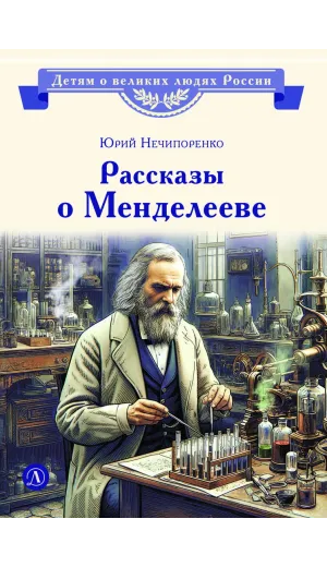 Детская книга "ВЛР Нечипоренко. Рассказы о Менделееве" - 490 руб. Серия: Детям о великих людях России , Артикул: 5800517