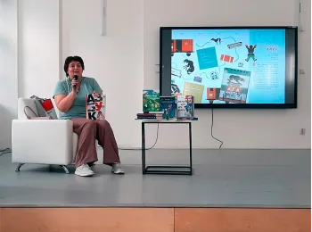 Статья: "Встреча с читателями на фестивале «ЧитайГорький»" - Издательство «Детская литература»