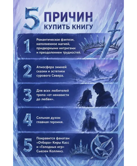 Детская книга "Анжела Фокина. Ледяной принц" - 470 руб. Серия: Книжные новинки, Артикул: 5401003