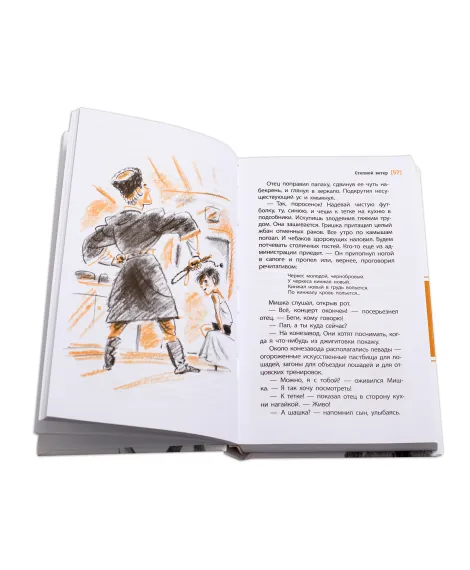 Детская книга "ЛМК Дегтярёва. Степной ветер" - 499 руб. Серия: Лауреаты Международного конкурса имени Сергея Михалкова , Артикул: 5400114