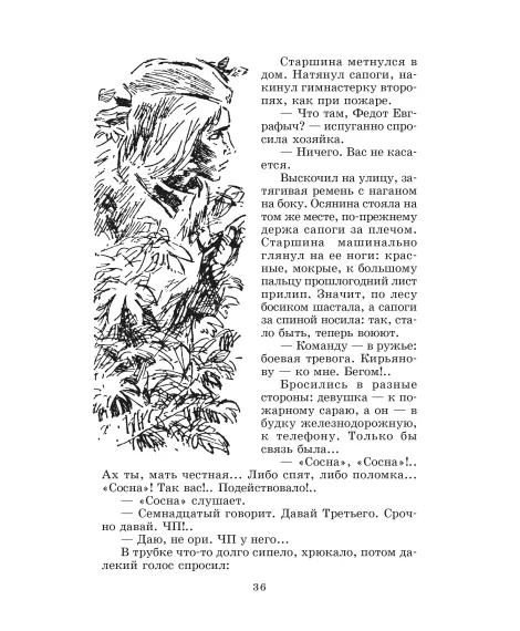 Детская книга "ШБ Васильев. А зори здесь тихие (худ. Пахомов)" - 690 руб. Серия: Школьная библиотека, Артикул: 5200424