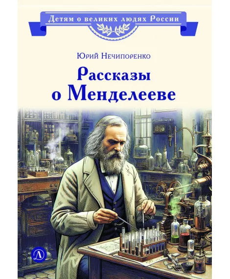 Детская книга "ВЛР Нечипоренко. Рассказы о Менделееве" - 490 руб. Серия: Детям о великих людях России , Артикул: 5800517