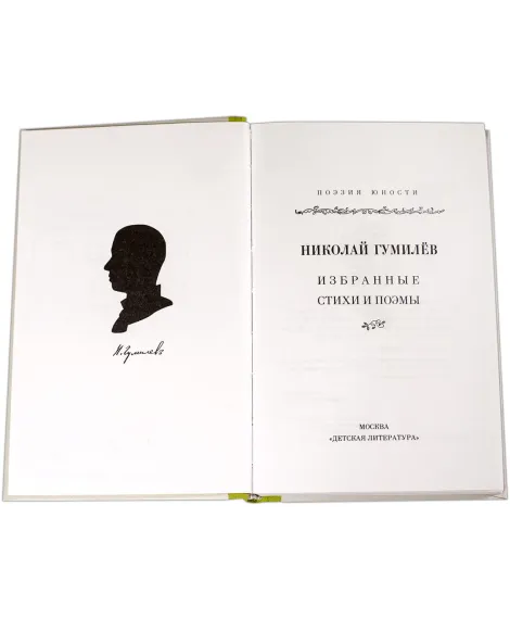 Детская книга "Николай Гумилев" - 320 руб. Серия: Поэзия юности , Артикул: 5220005