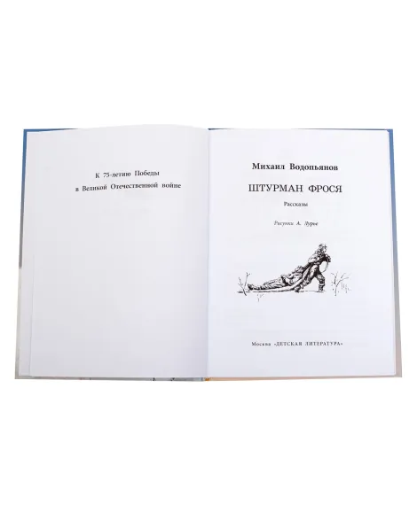 Детская книга "ВД Водопьянов. Штурман Фрося" - 550 руб. Серия: Военное детство , Артикул: 5800803