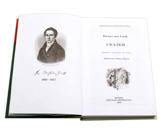 Детская книга "ШБ Гауф. Сказки" - 370 руб. Серия: Школьная библиотека, Артикул: 5200366