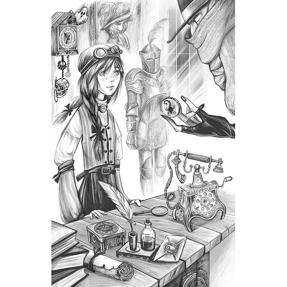 Детская книга "Корсарова. Музей кошмарных вещей" - 450 руб. Серия: Магия механики, Артикул: 5900121