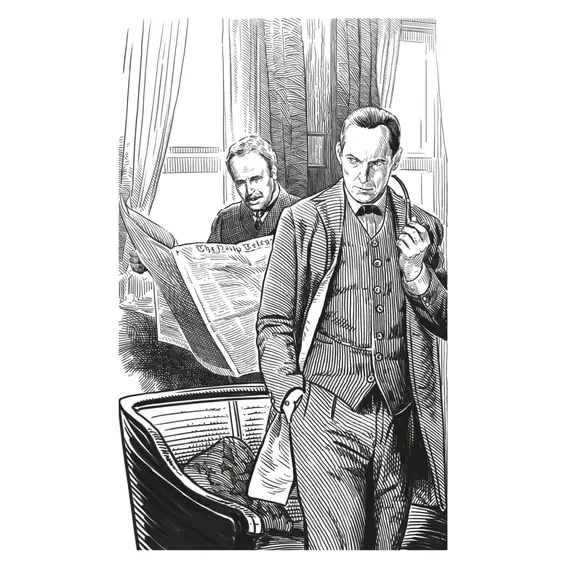 Детская книга "ЖК Дойл. Записки о Шерлоке Холмсе" - 682 руб. Серия: Живая классика, Артикул: 5210024