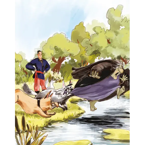 Детская книга "Башкирские сказки. Портной Юлай и злой хан" - 495 руб. Серия: Дом сказок, Артикул: 5506024