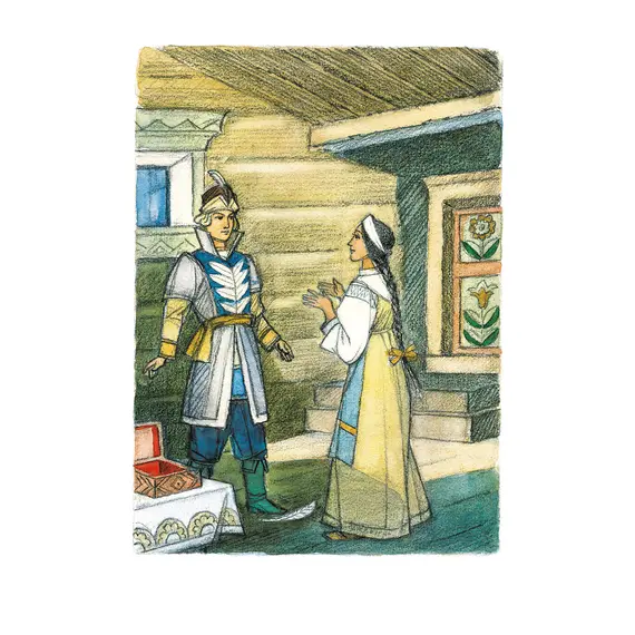 Детская книга "КзК Финист-ясный сокол" - 385 руб. Серия: Любимые сказки, Артикул: 5400536