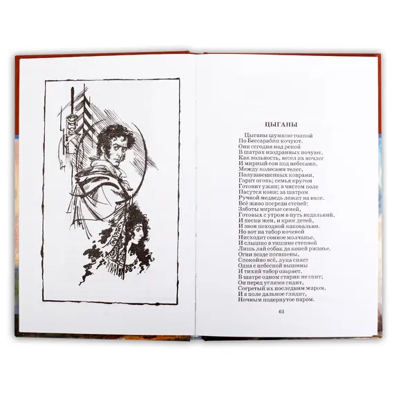 Детская книга "ШБ Пушкин. Поэмы" - 385 руб. Серия: Школьная библиотека, Артикул: 5200127