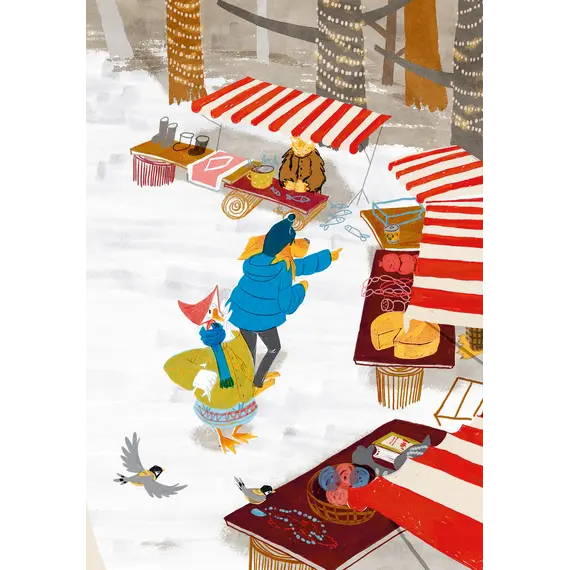 Детская книга "Туисова. Пес Туман и лучший Новый год" - 605 руб. Серия: Время сказок, Артикул: 5400471