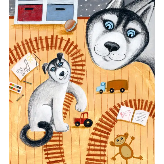 Детская книга "Горбенко. Как щенок не хотел в садик идти" - 517 руб. Серия: Всё получится!, Артикул: 5600307