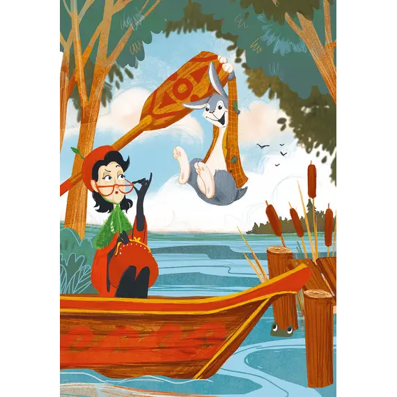 Детская книга "Туисова. Кролик Валентин и Яблочная Дама" - 701 руб. Серия: Сказочные истории, Артикул: 5400461