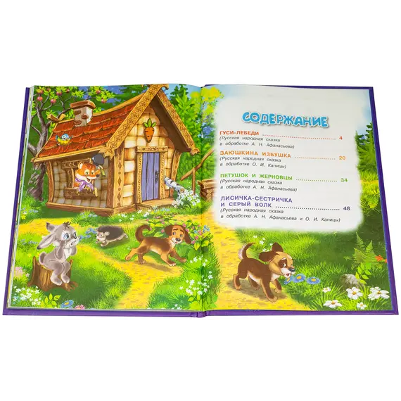 Детская книга "КИЗ Гуси-лебеди и другие сказки" - 400 руб. Серия: Школа кота в сапогах , Артикул: 5503104