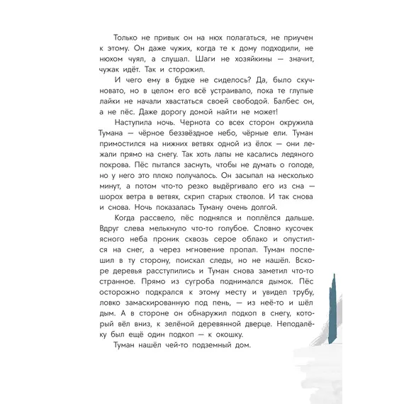 Детская книга "Туисова. Пес Туман и лучший Новый год" - 653 руб. Серия: Время сказок, Артикул: 5400471