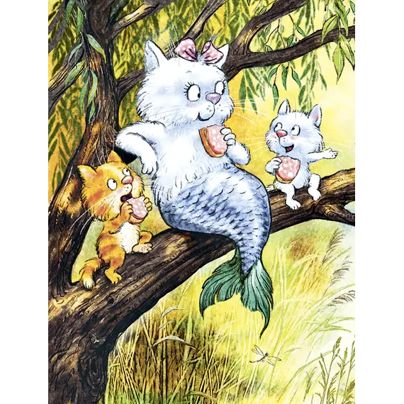 Детская книга "Зенюк. Как Федя, Вася и Тося на рыбалку ходили" - 570 руб. Серия: У нас в Котофеевке, Артикул: 5508002