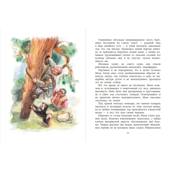 Детская книга "НМ Зиганшин. Маха, или История жизни кунички" - 520 руб. Серия: Наша марка , Артикул: 5701037