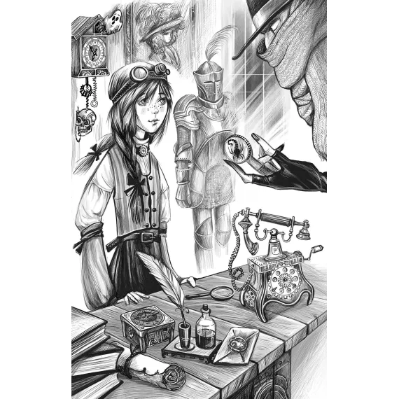 Детская книга "Корсарова. Музей кошмарных вещей" - 520 руб. Серия: Магия механики, Артикул: 5900121