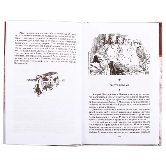 Детская книга "ШБ Полевой. Повесть о настоящем человеке" - 737 руб. Серия: Книги о Великой Отечественной Войне, Артикул: 5200206